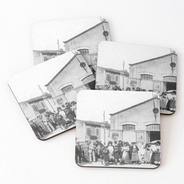 Item preview, Mortagne sur Gironde - the market designed and sold by Francois Richet.