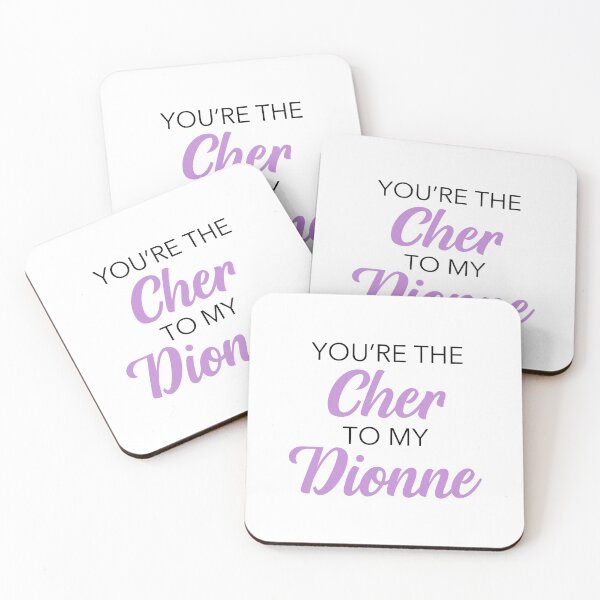 Item preview, You're the Cher to my Dionne designed and sold by doodle189.