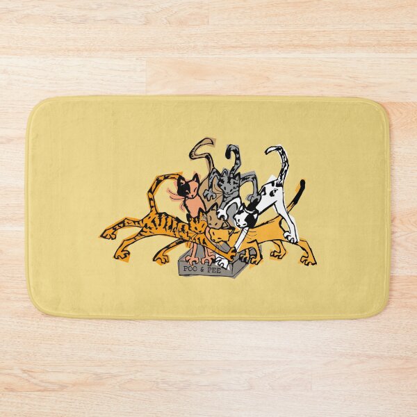Item preview, Cat Tray YELLOW designed and sold by TheChicken.