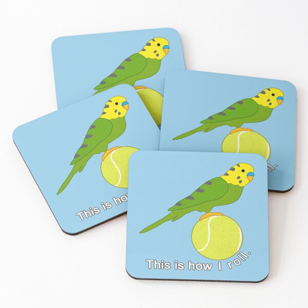 Item preview, Budgie Rolln' designed and sold by CCCDesign.
