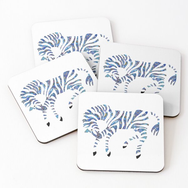 Item preview, Wild Blue Zebra designed and sold by kamkam19.