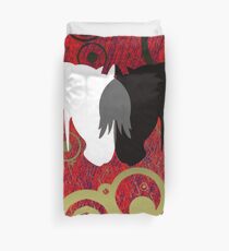Imperial Yin & Yang Horses Duvet Cover