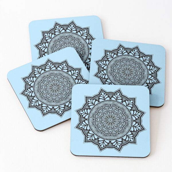 Item preview, Mandala Design on Blue designed and sold by ChangingLight.