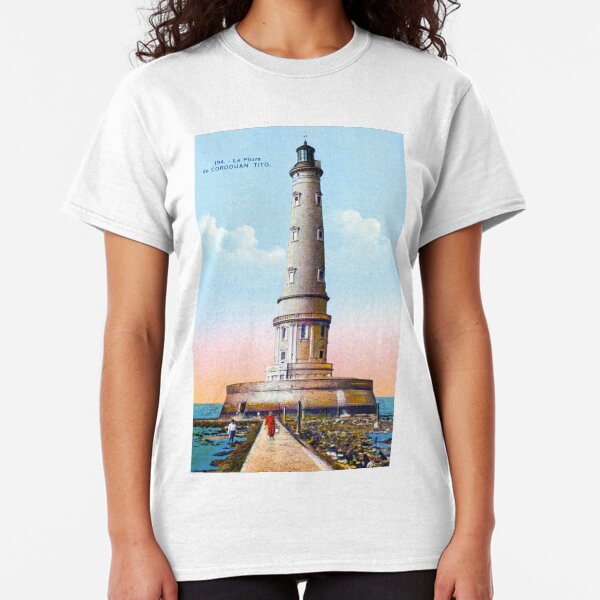 Phare de Courdouan dans les années 30 T-shirt classique