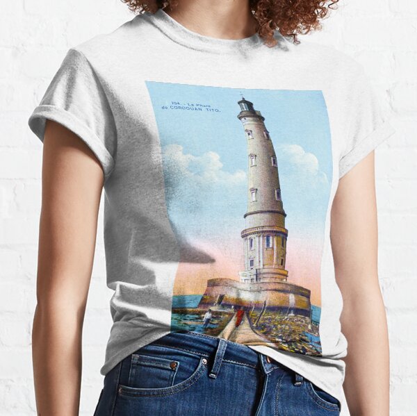 Phare de Courdouan dans les années 30 T-shirt classique