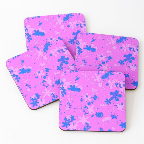 Item preview, Bright Pink And Blue Petals designed and sold by Zena Rowland.