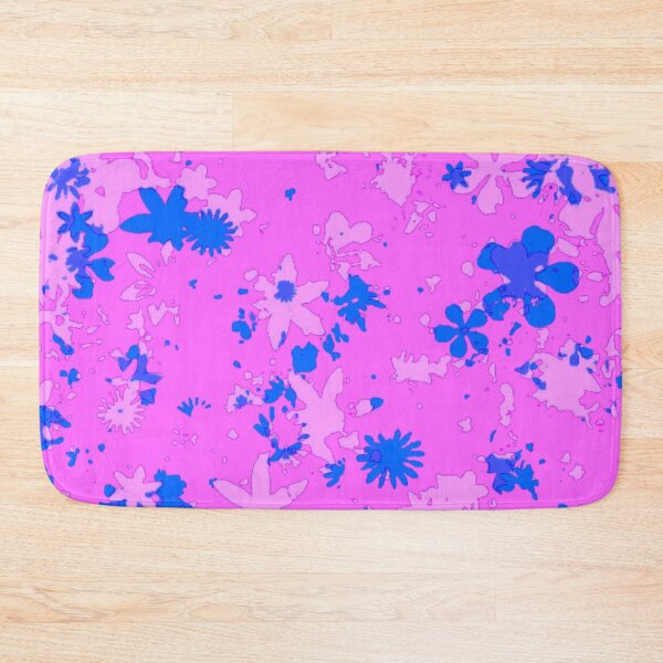 Item preview, Bright Pink And Blue Petals designed and sold by Zena Rowland.