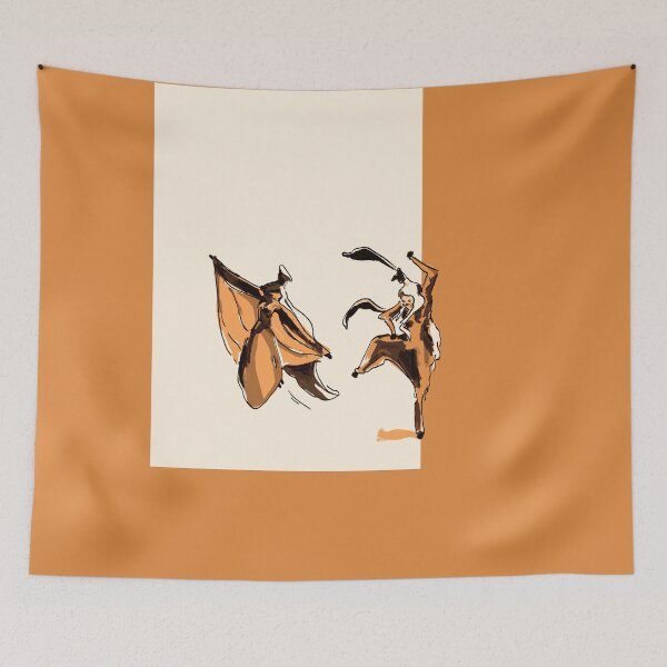 Item preview, Organic World - Dance of The Banana Princess & Prince (Orange) designed and sold by stringerthings.