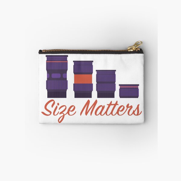 Item preview, Size Matters - Photography quote with different size lens designed and sold by DouglasB.