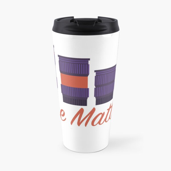Size Matters - Photography quote with different size lens Travel Mug
