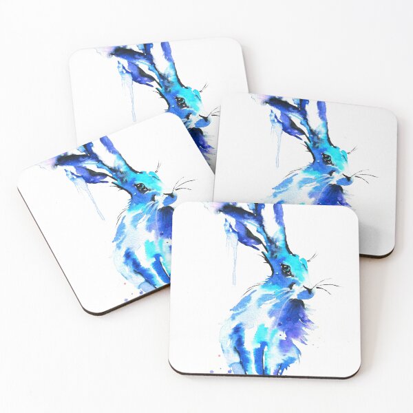 Item preview, Hare in Blues by Emma Parrish designed and sold by Emma Parrish.