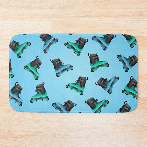 Item preview, Aggressive Skates Pattern Blue designed and sold by HenrisKas.