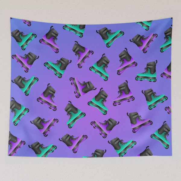 Item preview, Aggressive Skates Pattern Purple designed and sold by HenrisKas.