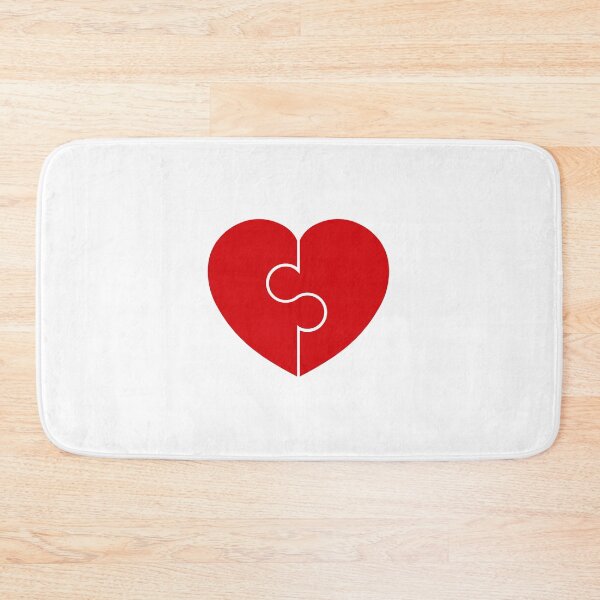 Item preview, Heart Puzzle Symbol icon . Red Heart , Vector Illustration designed and sold by Chakibalami.