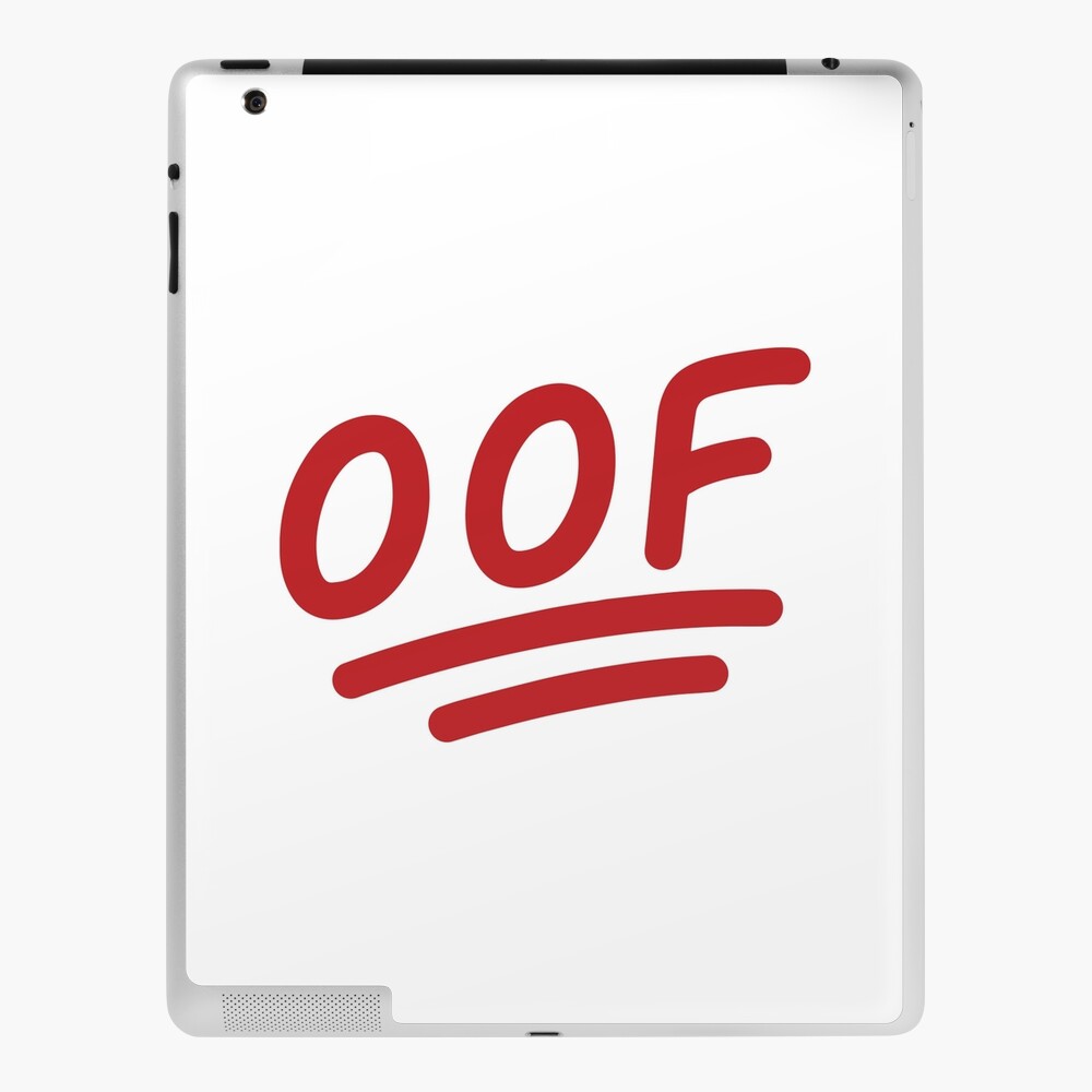 Noob Oof  iPad Case & Skin for Sale by billyandgraham