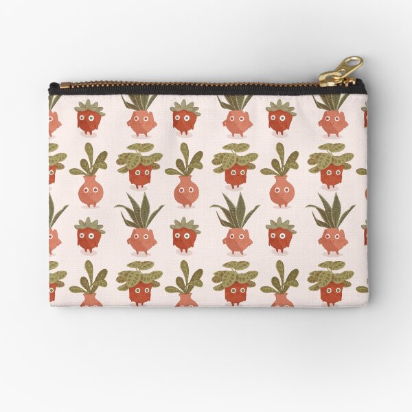 Literal Plant Babies Zipper Pouch