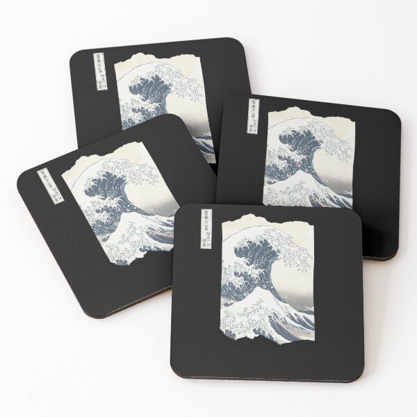 Item preview, great wave off kanagawa ukiyo-e designed and sold by GrasslandDesign.