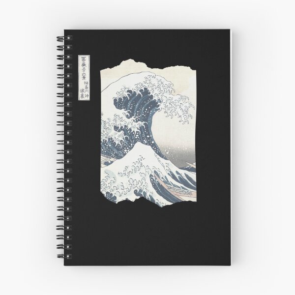 Item preview, great wave off kanagawa ukiyo-e designed and sold by GrasslandDesign.