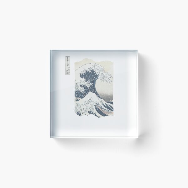 Item preview, great wave off kanagawa ukiyo-e designed and sold by GrasslandDesign.