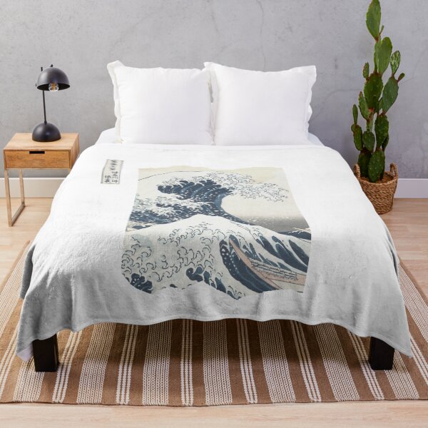 Item preview, great wave off kanagawa ukiyo-e designed and sold by GrasslandDesign.