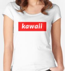 Kawaii Women's Fitted Scoop T-Shirt