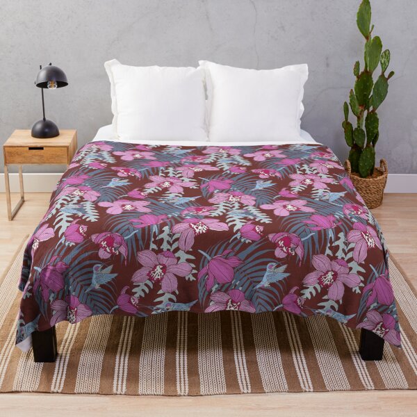 Item preview, pink flowers Orchid designed and sold by minyanna.