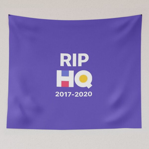 Item preview, RIP HQ Trivia designed and sold by InspiredVisions.
