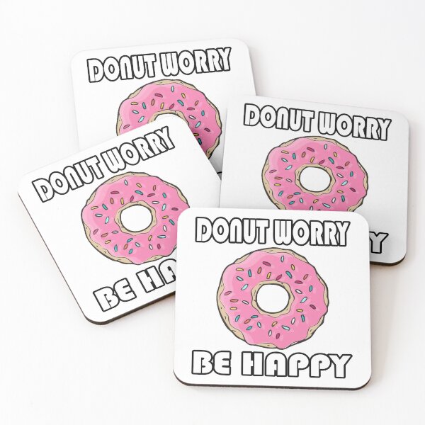 Item preview, Donut Worry Be Happy #zody designed and sold by RhondaVarner.