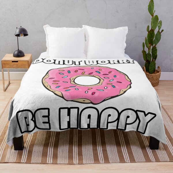 Item preview, Donut Worry Be Happy #zody designed and sold by RhondaVarner.