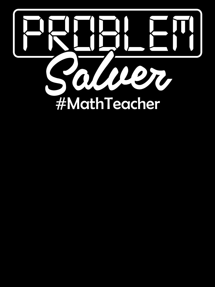 Thumbnail 3 of 3, Scarf, Problem Solver Math Teacher designed and sold by TopDawgDesigns.