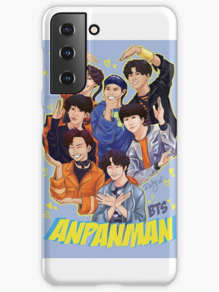 Bts Anpanman Fanart Case Skin For Samsung Galaxy By Rady Art Redbubble