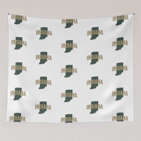 Item preview, State of Indiana designed and sold by Novel Gifts.