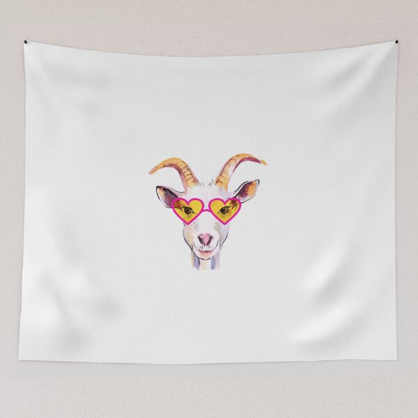 Item preview, Goat, Sheep, Drawing, Photography, Goat Yule, Head designed and sold by Fiesta1000.