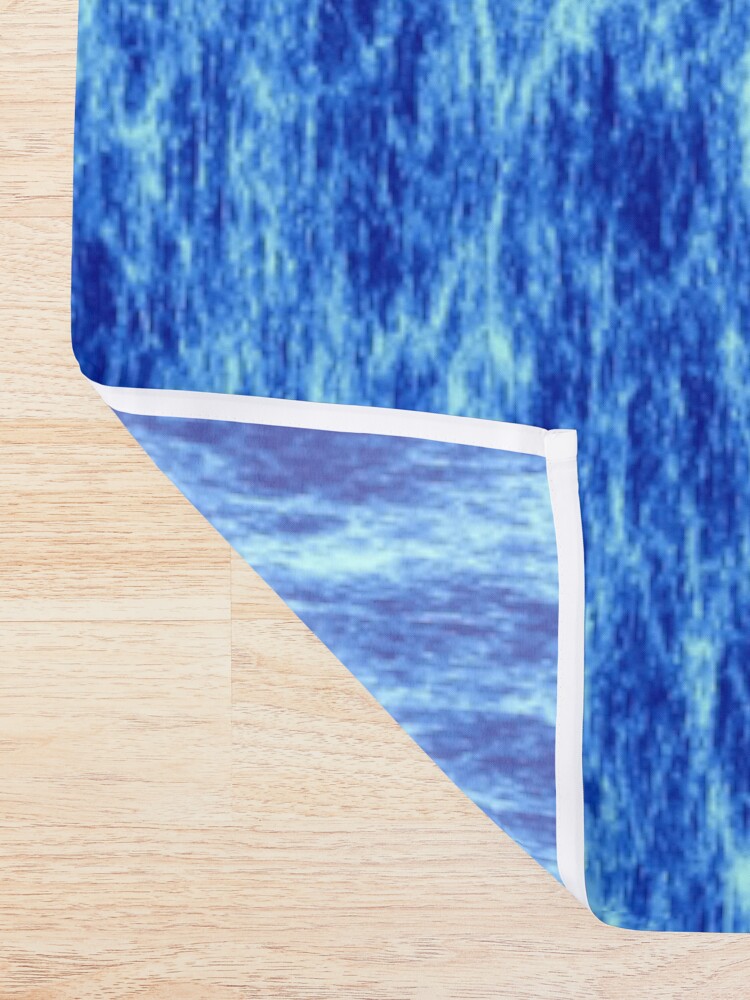 Alternate view of High voltage,blue energy. Shower Curtain