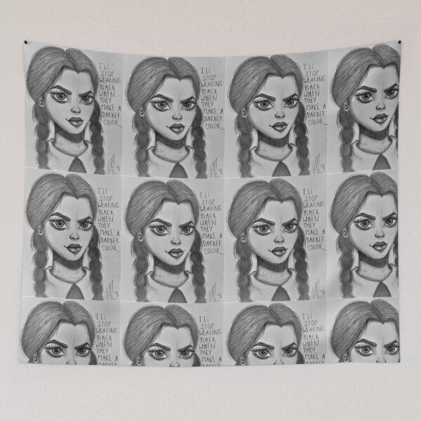 Item preview, Wednesday Addams designed and sold by jaykat1699.