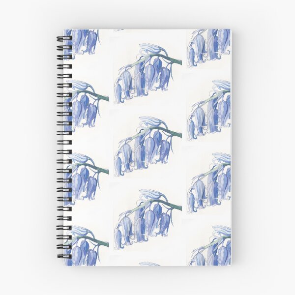 Item preview, Bluebells watercolour painting designed and sold by esvb.