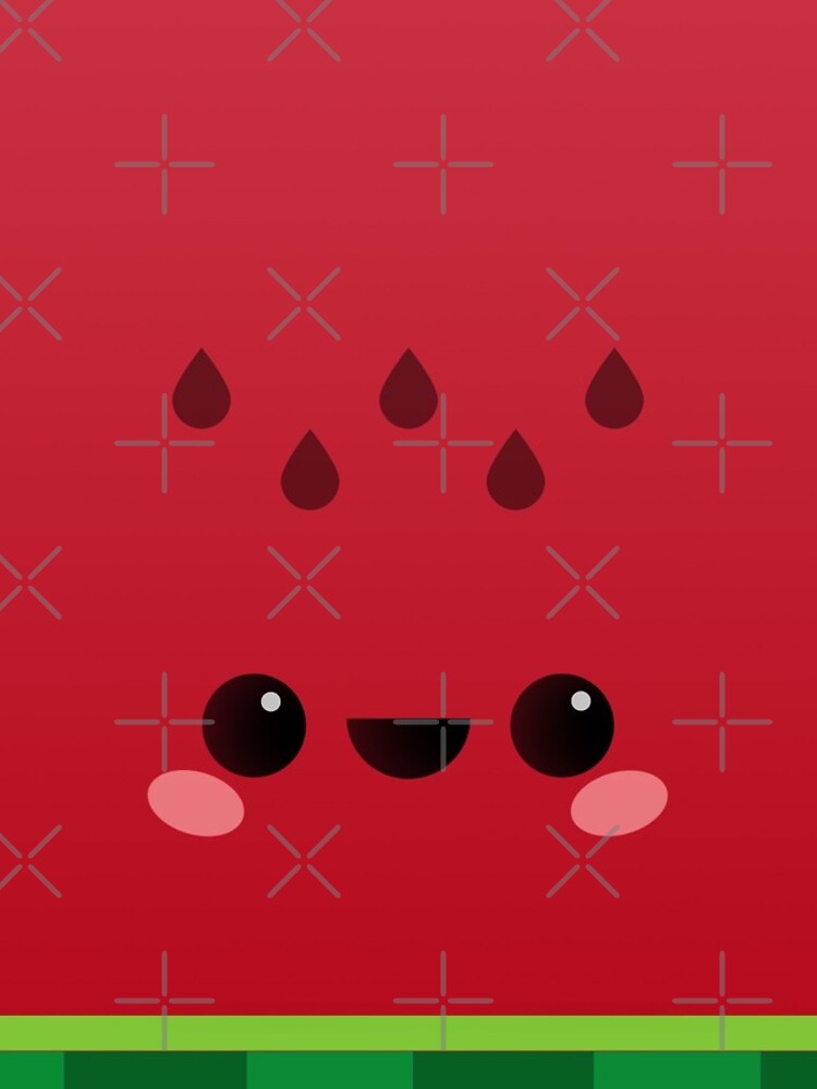 Wally the Kawaii Watermelon. So cute! by raddude