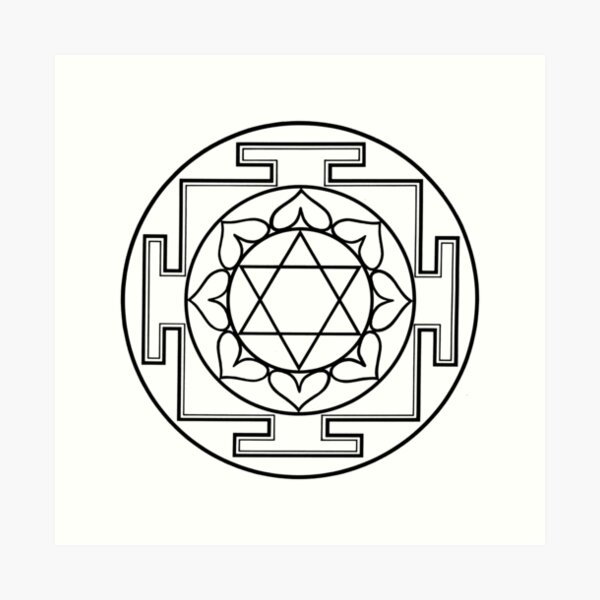 Item preview, Yantra, Shri Yantra designed and sold by tribesymbols.
