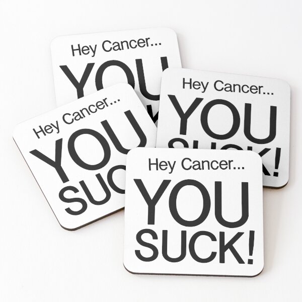 Item preview, Hey Cancer... YOU SUCK! designed and sold by What's Good!.