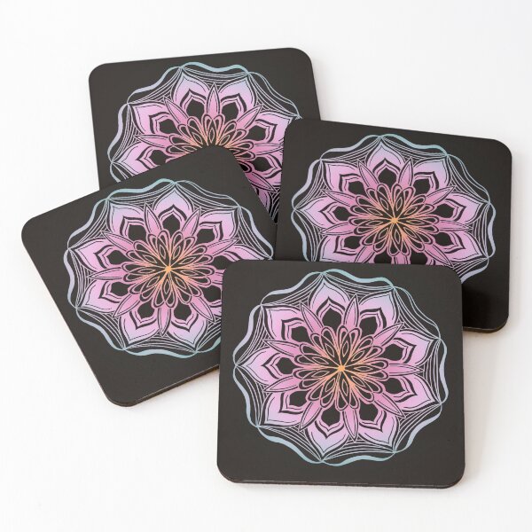 Item preview, Pink Flower Mandala designed and sold by ChangingLight.