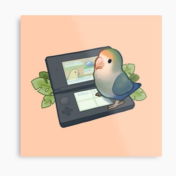 Gamer bird Metal Print
