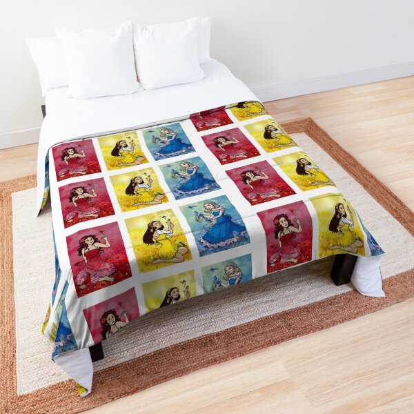 Primary Birds Comforter