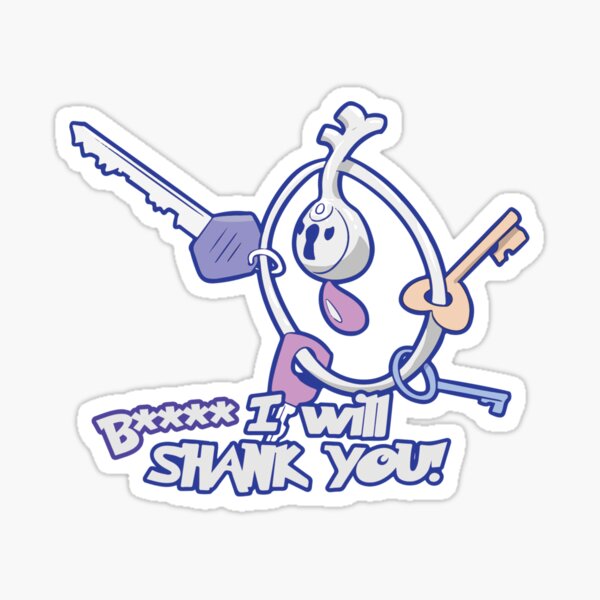 Klefki used SHANK (clean) Sticker