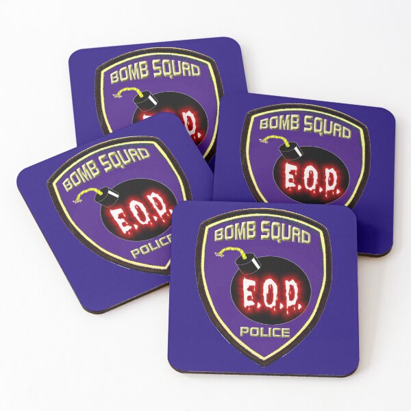 Item preview, POLICE BOMB SQUAD EOD designed and sold by Lawrence Baird.