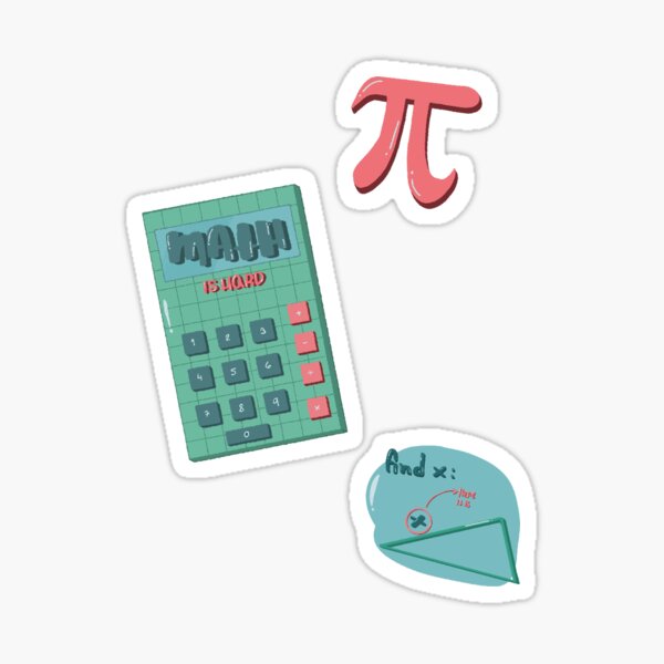 Algebra pack Sticker