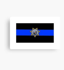CHP Thin Blue Line Canvas Print