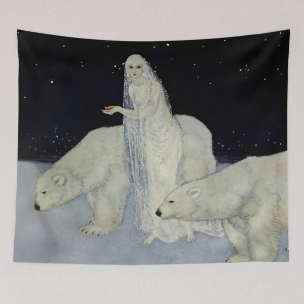 Item preview, “The Snow Queen” by Edmund Dulac  designed and sold by PatricianneK.