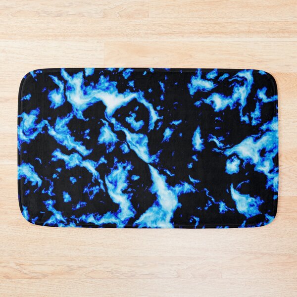 Item preview, Abstract Grunge Marble - Black and Blue designed and sold by lematworks.