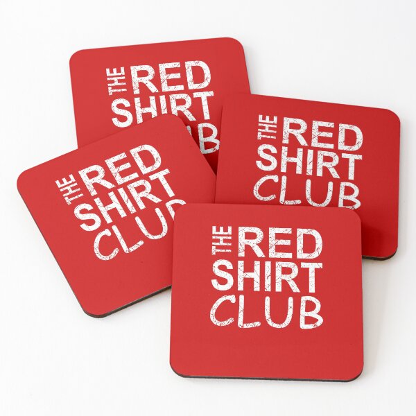 Item preview, The Red Shirt Club T-Shirt designed and sold by thehafdesigner.