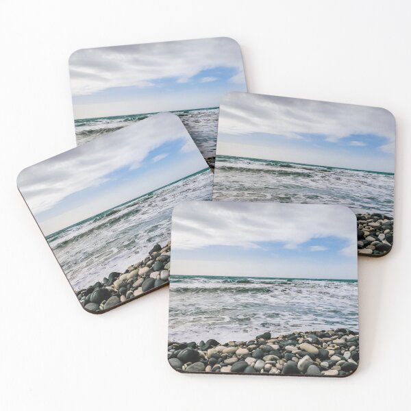 Item preview, Rocky Coast with Restless Sea - Kourion Beach designed and sold by Vienewi.